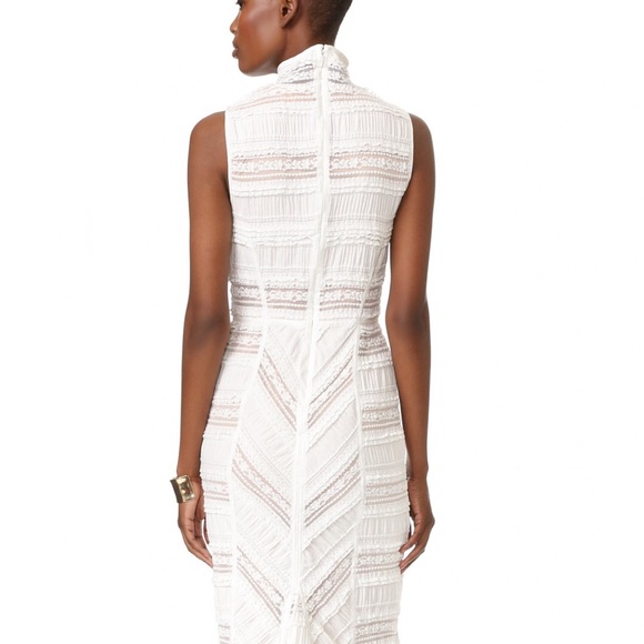 LIKE NEW Cinq A Sept Nile dress, ivory womens size small - Picture 3 of 14